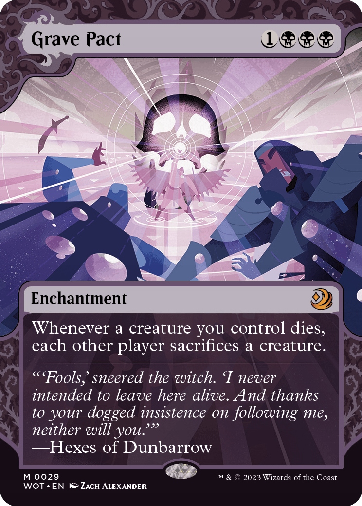 Mtg Grave Pact Foil (mr)