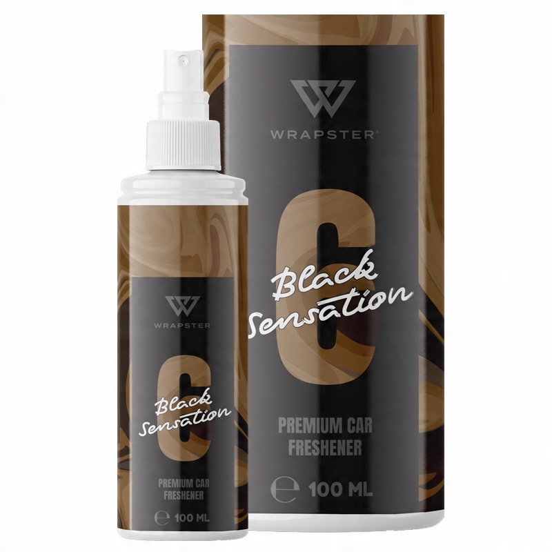 

Wrapster Black Sensation zapach samochodowy 100ml