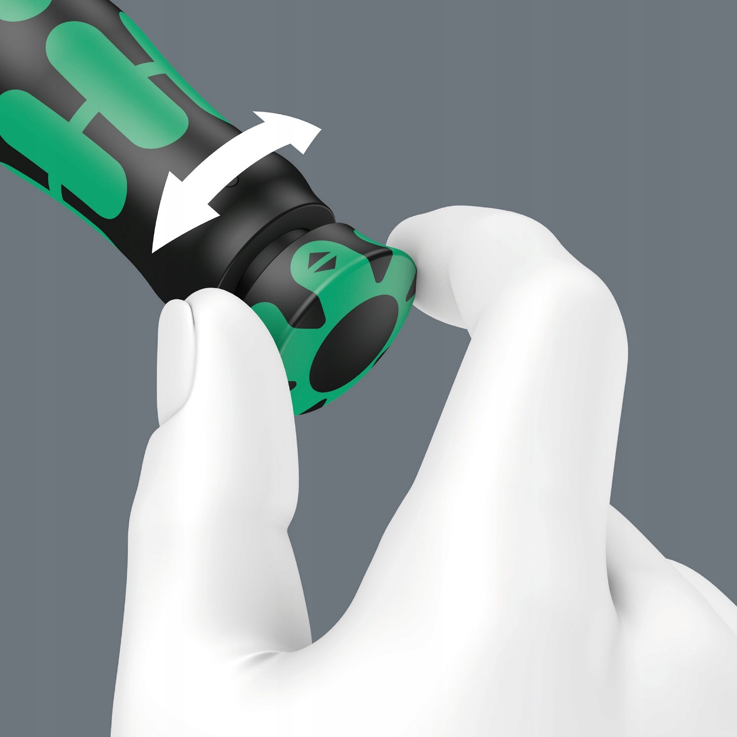 WERA Klucz Dynamometryczny 3/8" 10-50 Nm z Grzechotką Czarny Zielony — miniatura 6