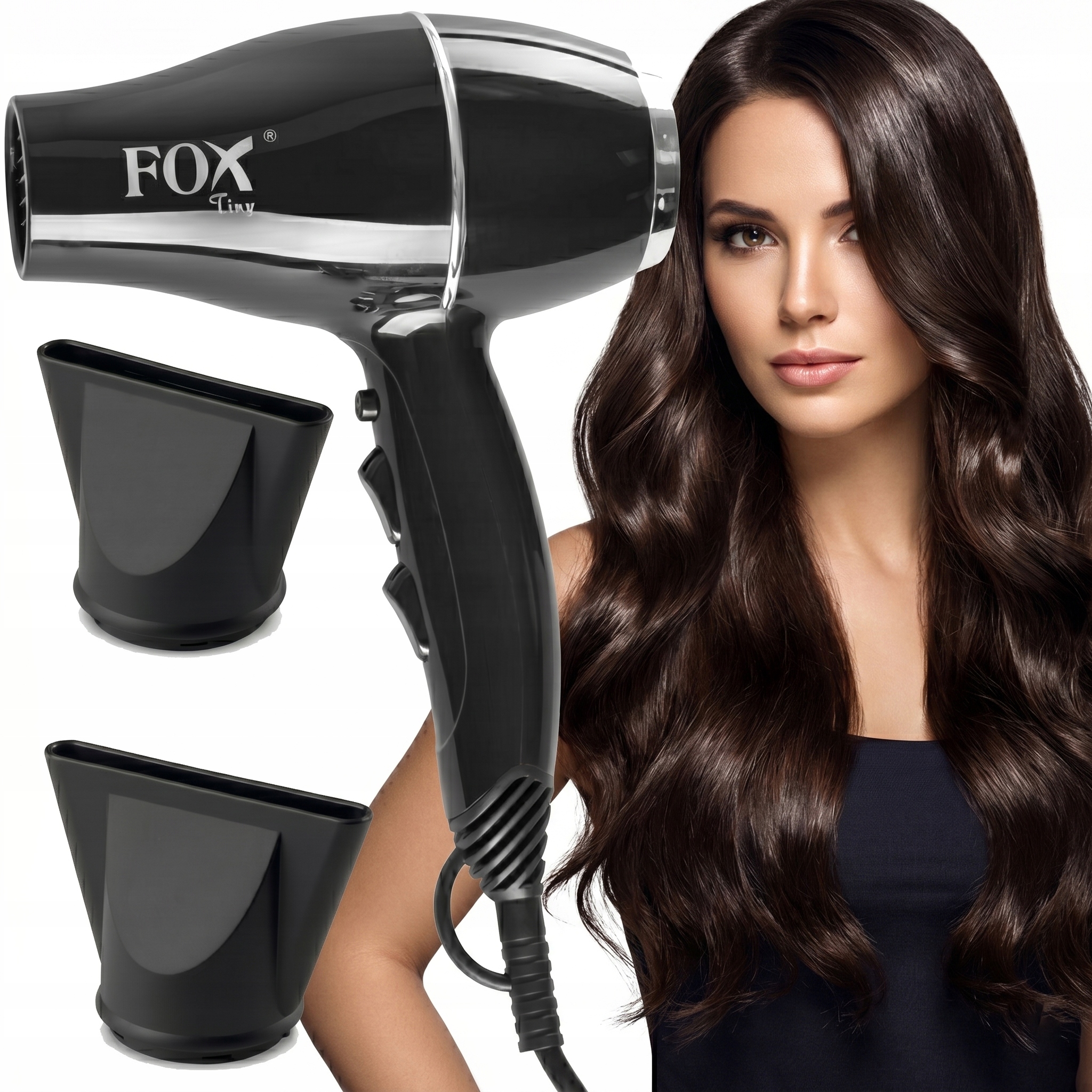 Suszarka do Włosów Fox Tiny 1800-2100W Profesjonalna Kompaktowa