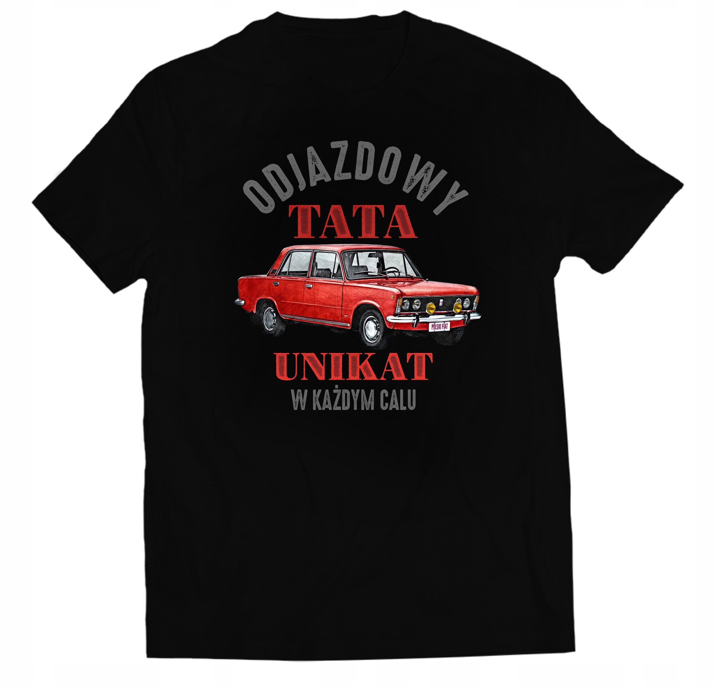 

Koszulka Do Auta Dla Taty Odjazdowy Tata FIAT125 4