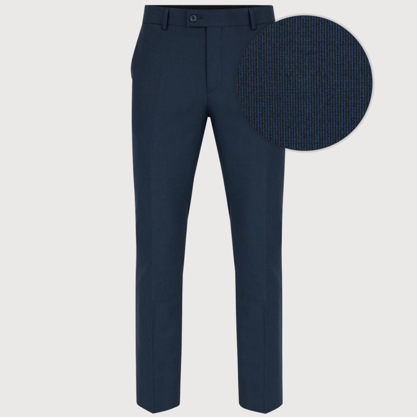 Tmavě modré oblekové kalhoty v střihu Slim Fit Pako Lorente 176/108