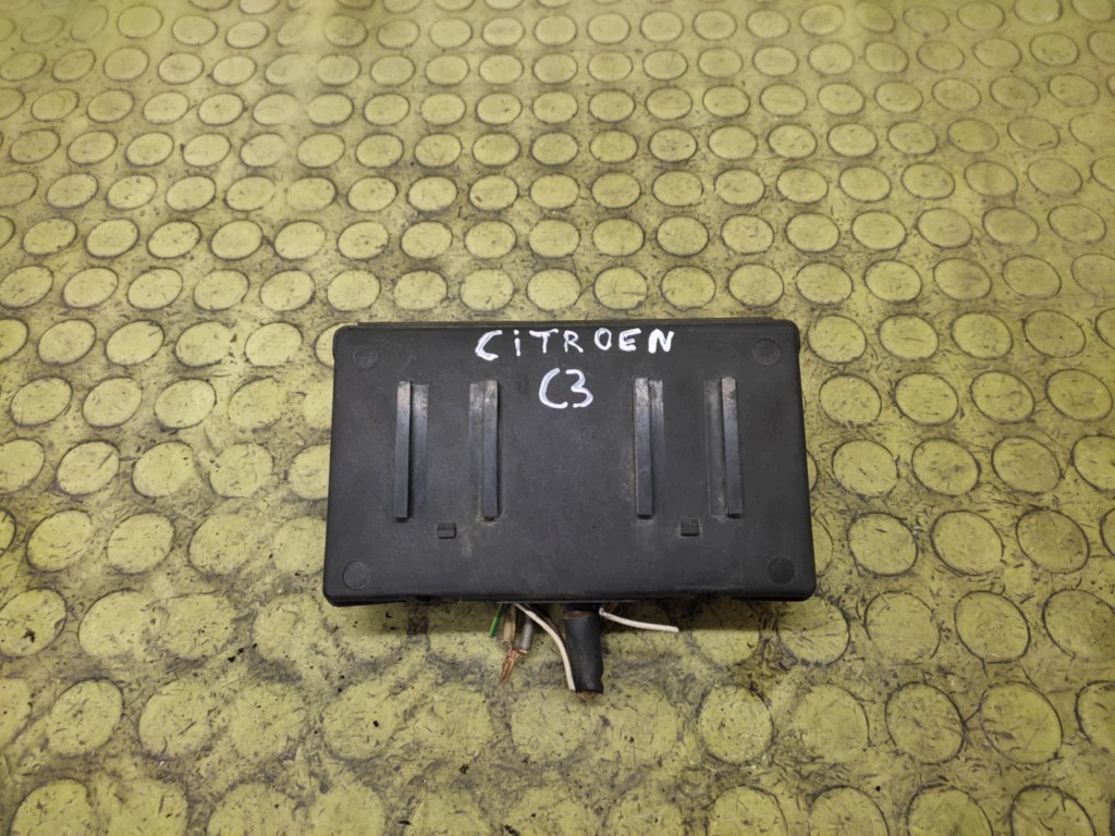 CITROEN C3 fuse box 9632229480