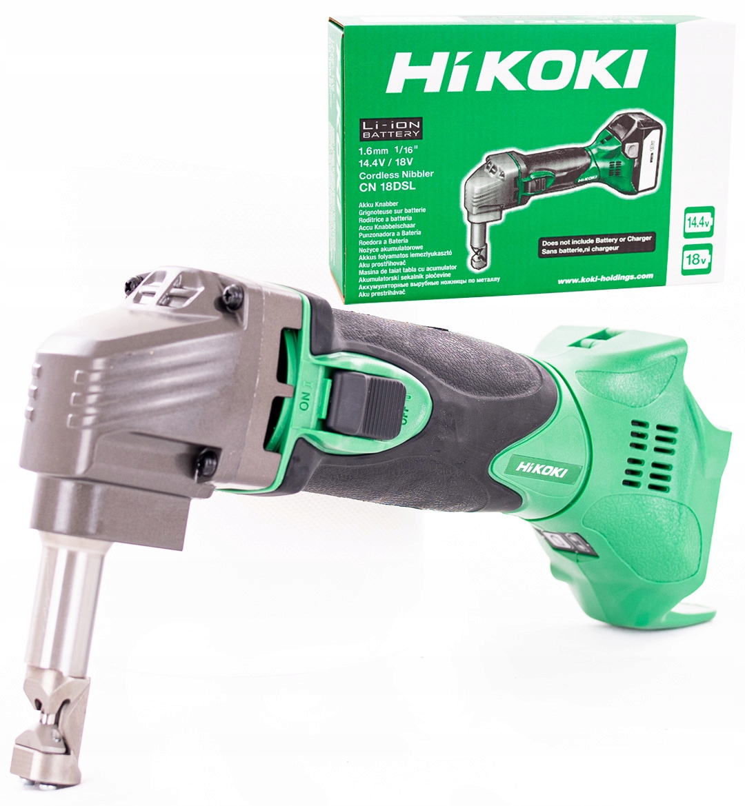 

Nożyce do blach falistych 14,4/18V HiKOKI CN18DSL