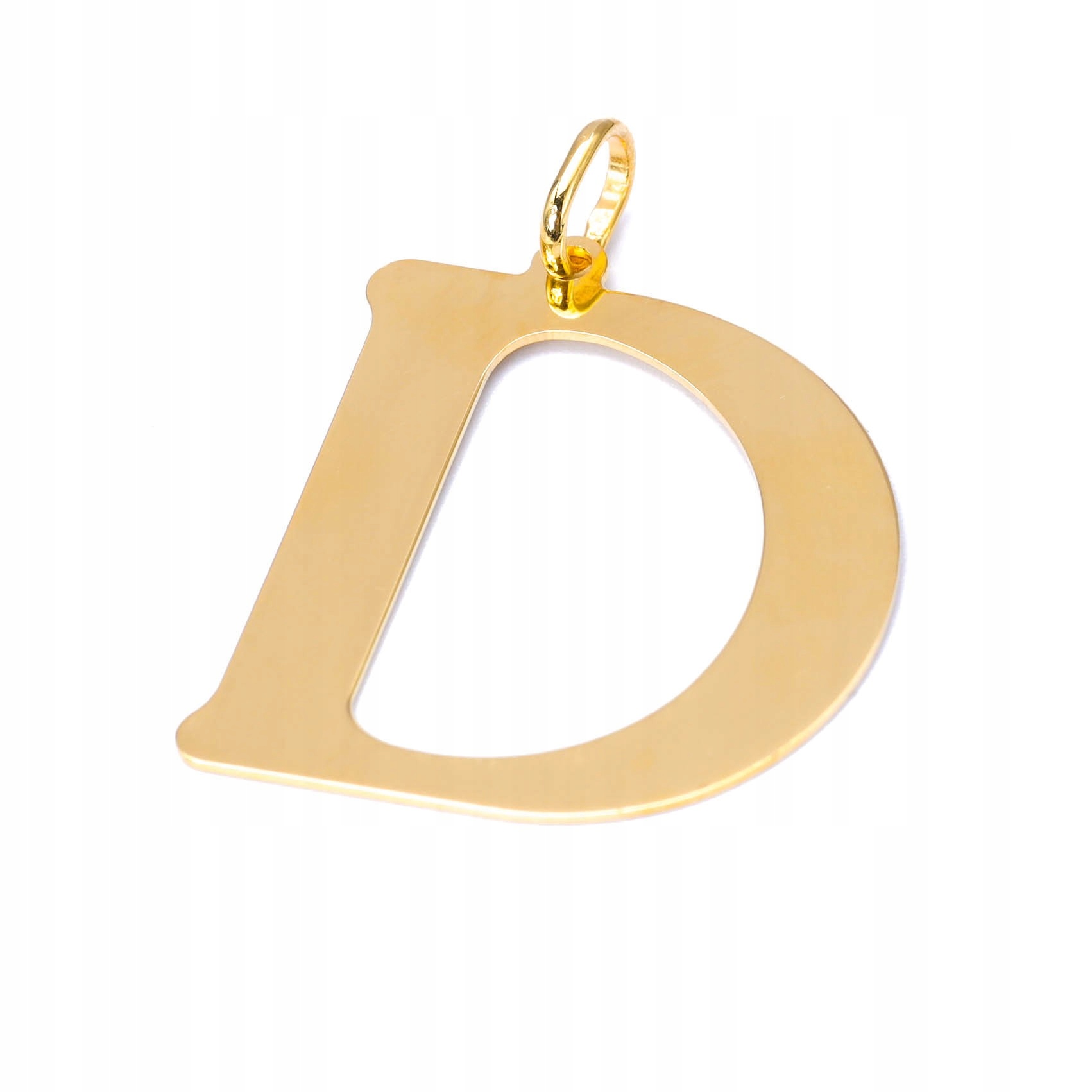 Stříbrný pozlacený přívěsek 925 Přívěsek Písmeno D