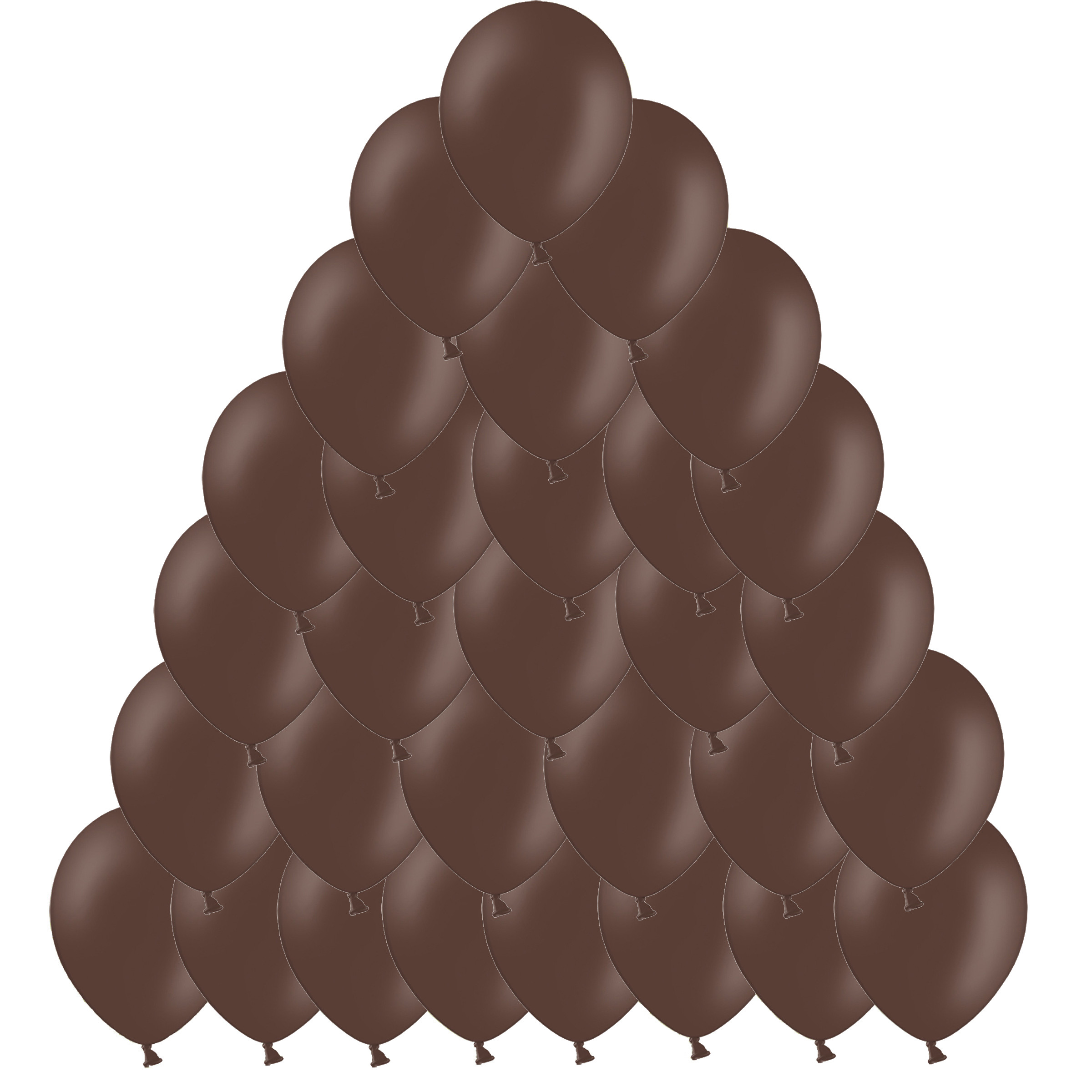 

Balony Pastelowe Duże 25cm Belbal Brązowe 100szt