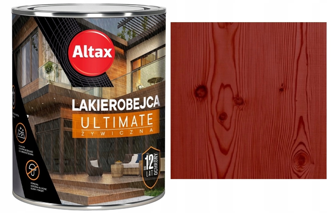 Altax Lakierobejca Żywiczna Ultimate 5L Jatoba 12 Lat Ochrony
