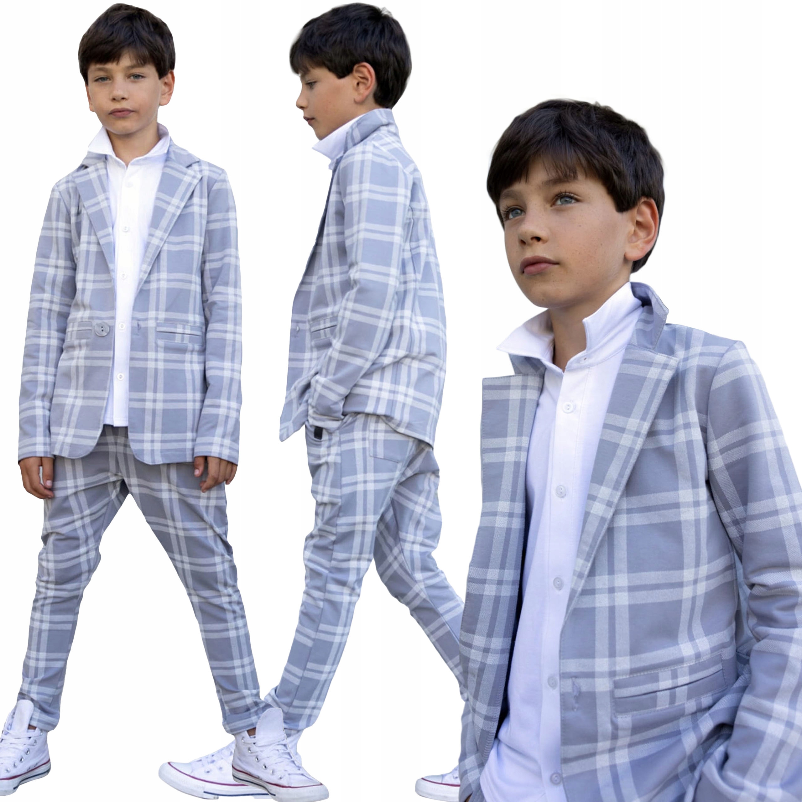 GARNITUR DZIECIĘCY SPORTOWY GRUBA KRATA 140/146