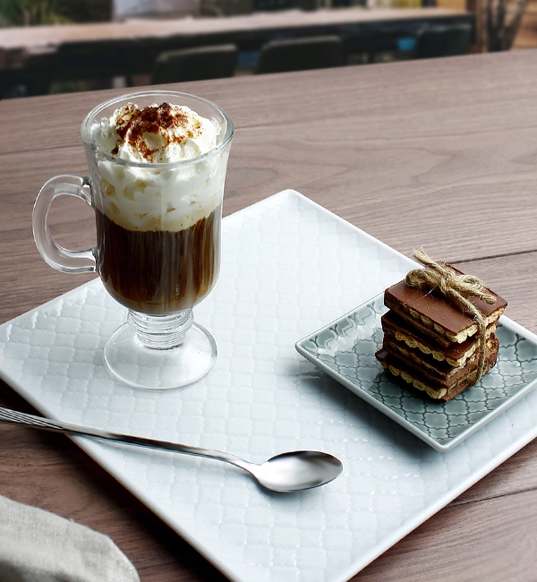 kpl.6 szklanek do kawy latte IRISH coffe 240ml. — 5