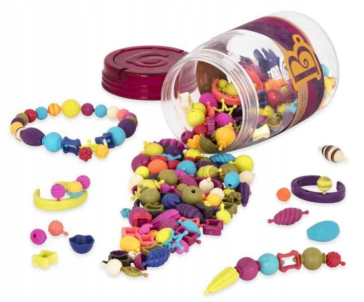 

Koraliki do biżuterii 275 el. Zestaw B.Toys