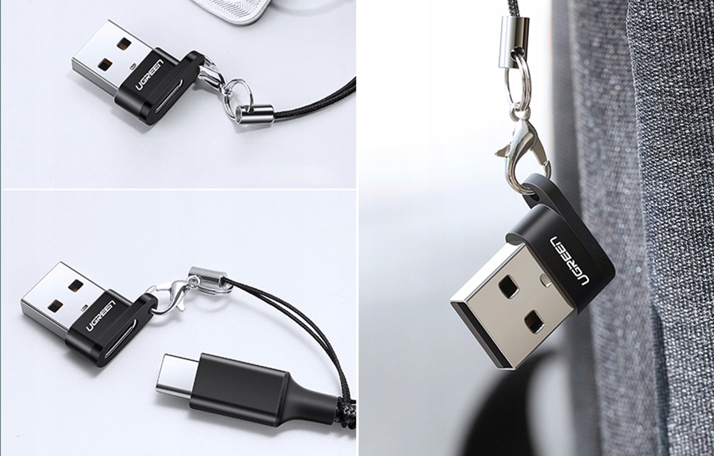 UGREEN ADAPTER WTYCZKA PRZEJŚCIÓWKA HUB USB TYP C DO USB A 2.0 3A 480 MBPS Marka Ugreen