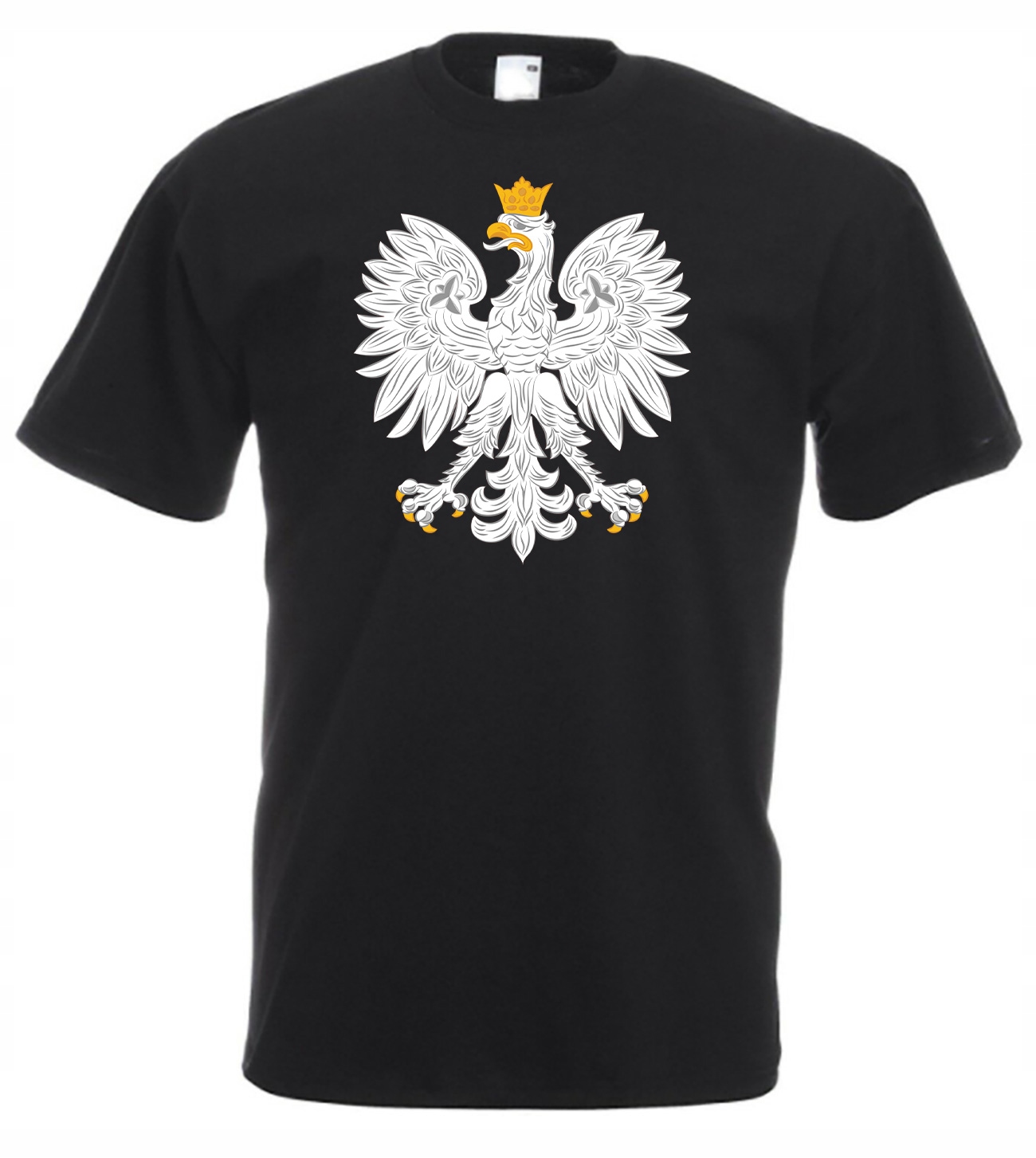

Koszulka Czarna Patriatoczna Godło Polski XL