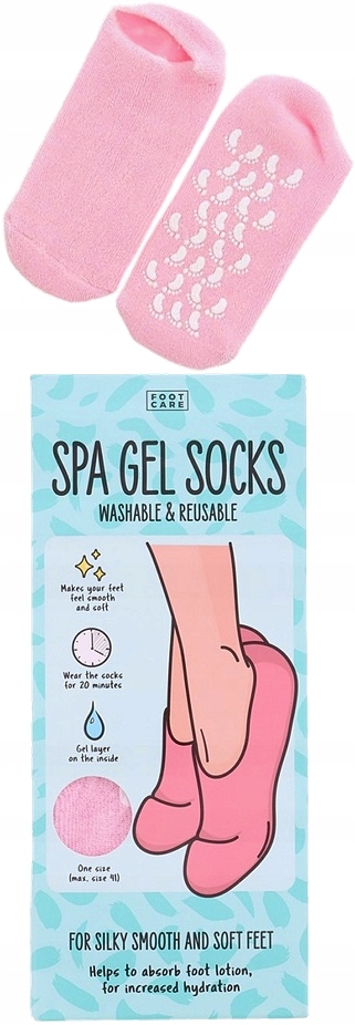 Footsteps Spa ŻELOWE SKARPETKI nawilżające do PIELĘGNACJI STÓP EAN (GTIN) 8715342018799