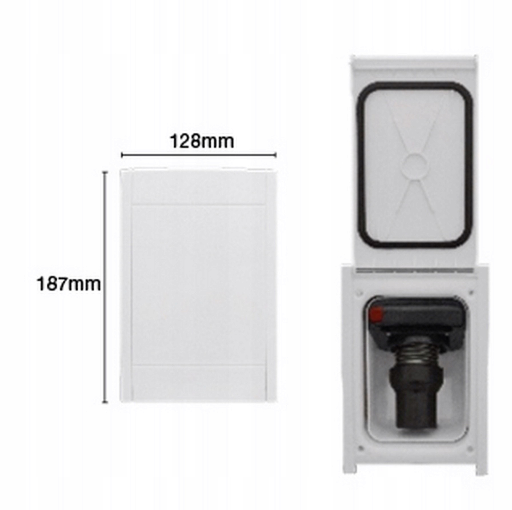 ODKURZACZE CENTRALNE - Kaseta gniazda Retraflex EAN (GTIN) 5904050902084