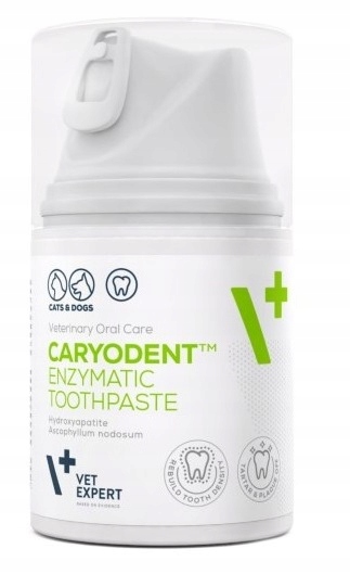 Vet Expert Caryodent Enzymatická enzymatická zubní pasta pro psy a kočky