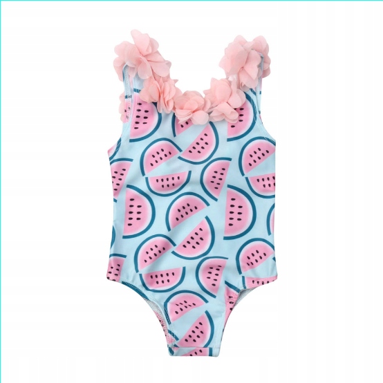 

Strój Kąpielowy Arbuzy Kwiatki Róż