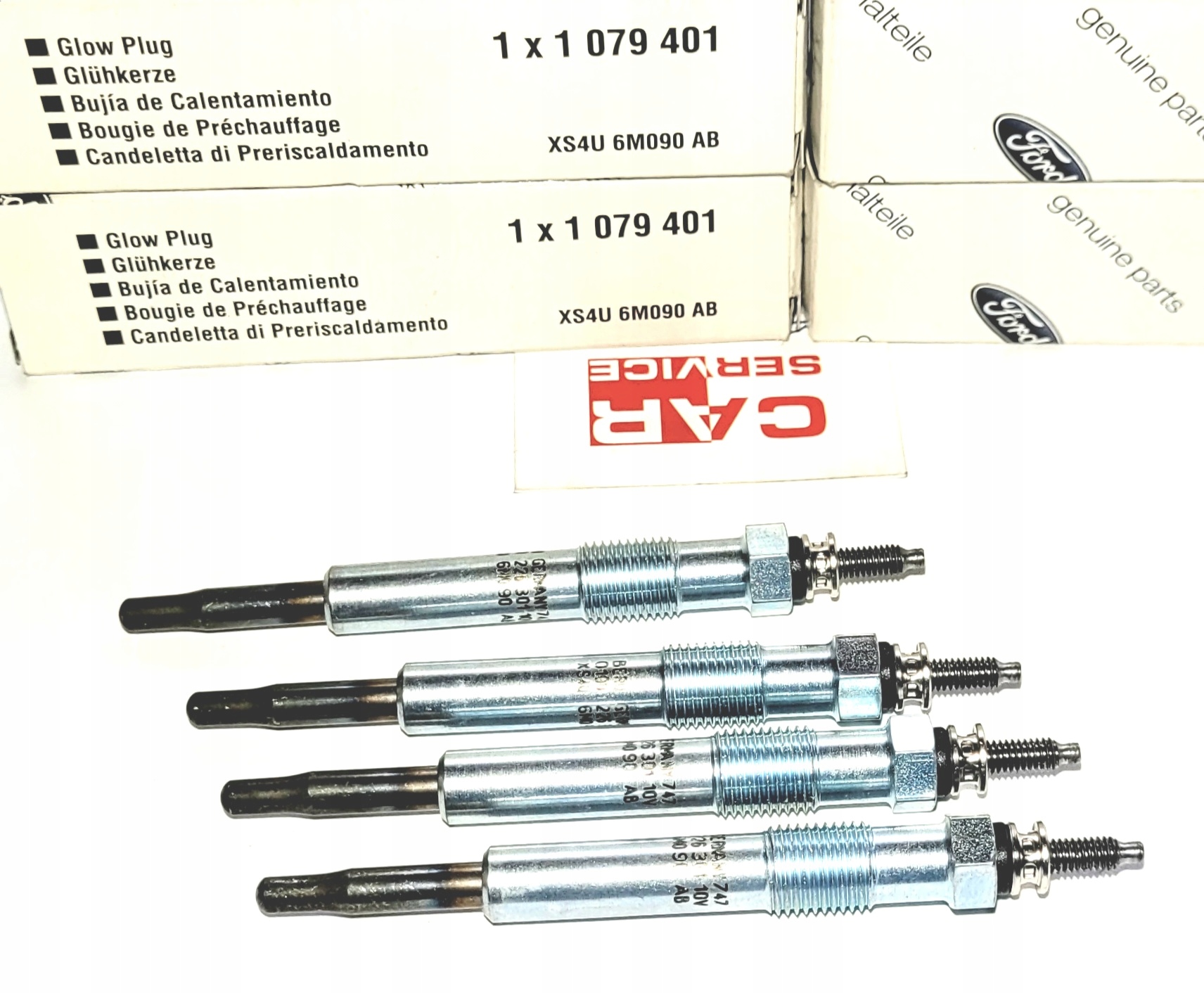 4X 1079401 ŚWIECA ŻAROWA 1 079 401 FORD 1.8 TDCI