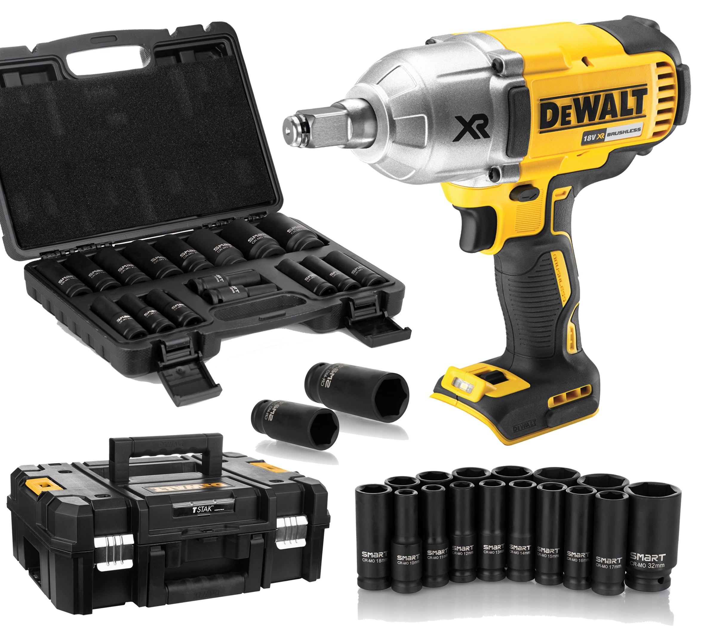 

Dewalt Klucz Udarowy 950NM 18V DCF899NT Pierscień