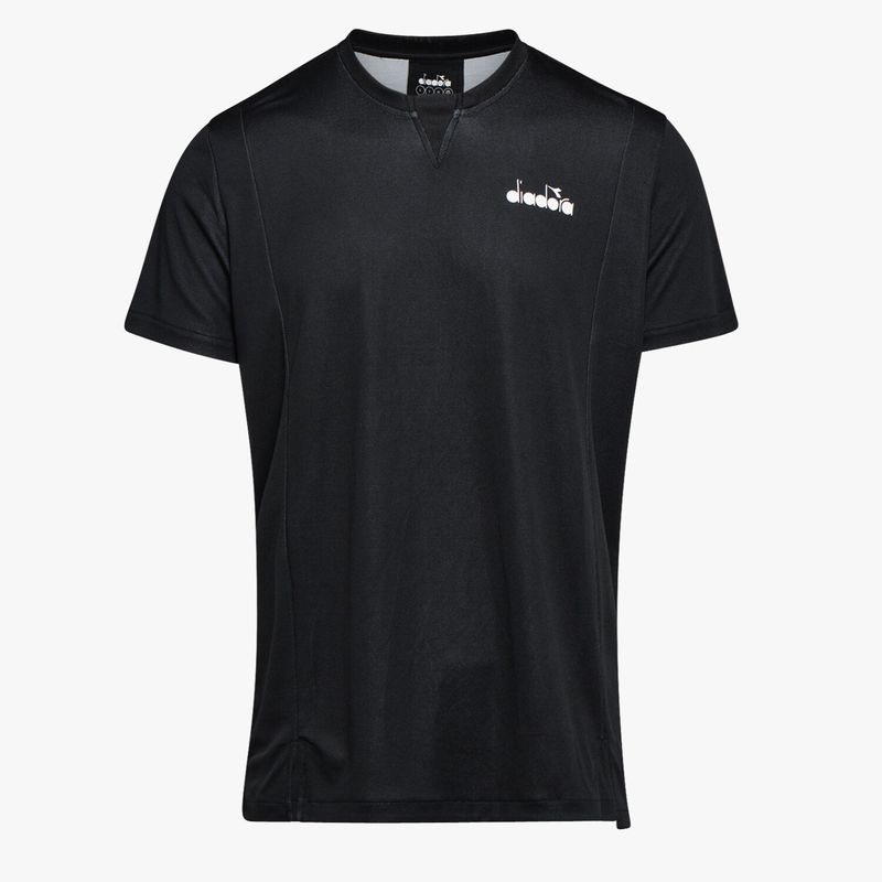 Tričko Diadora Easy Tennis Tričko Men Black M