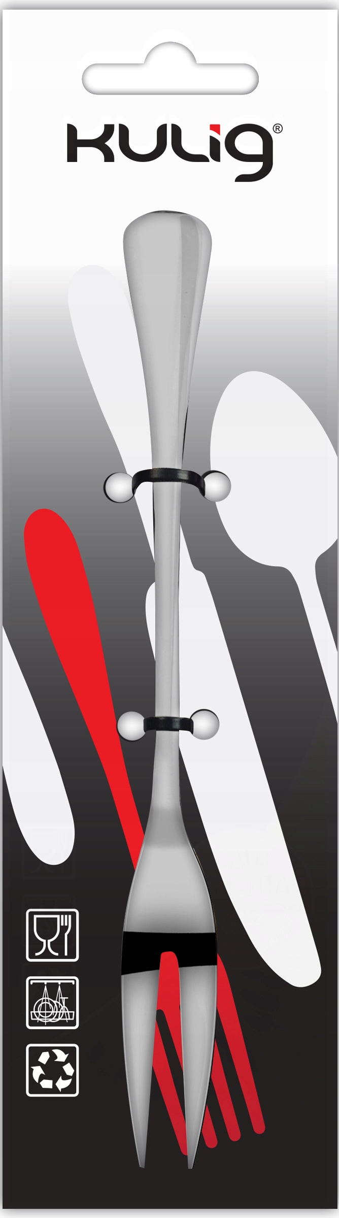 

3 Widelczyki Do Wędlin Paros Ze Stali Nierdzewnej