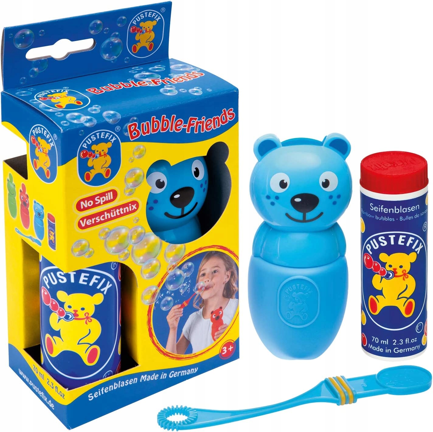 ZESTAW DO BANIEK MYDLANYCH NIEDŹWIEDŹ Pustefix 3+