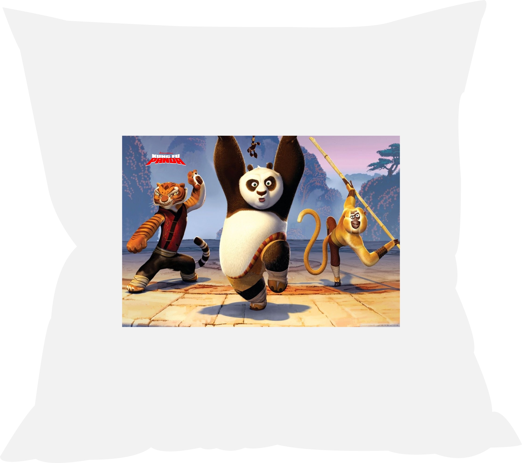

Poduszka Kung Fu Panda z imieniem Duży Wybór