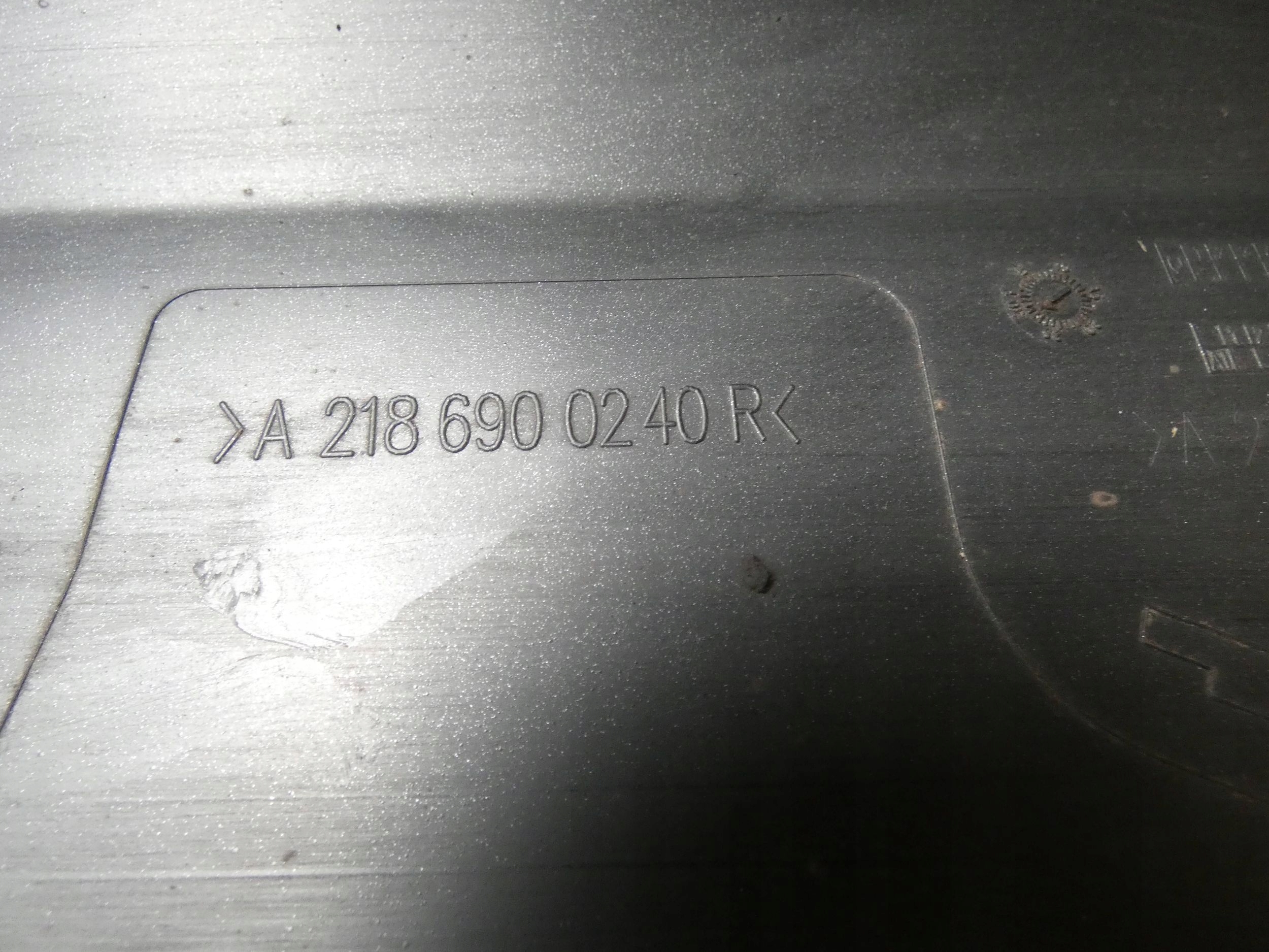 MERCEDES CLS W218 threshold moulding threshold cap right