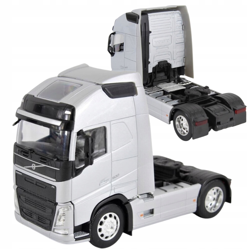 Velký Náklaďák 1:32 Volvo Fh Tahač Tir Model Welly Kovový