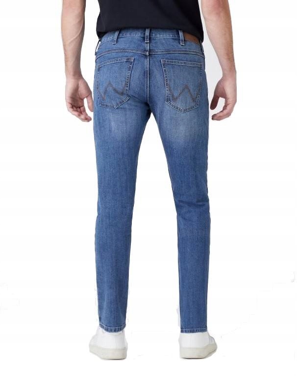 Pánské zúžené džínové kalhoty Wrangler Slim MID Stone W10LM614V 33/30