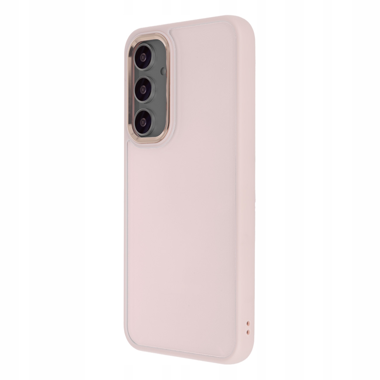 Nakładka Satin Touch do Samsung Galaxy S23 Fe różowa Tecto Shield