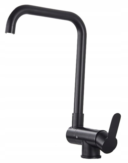 Kuchynská batéria Čierna Pod Okno Kuchynský kohútik Skladacia