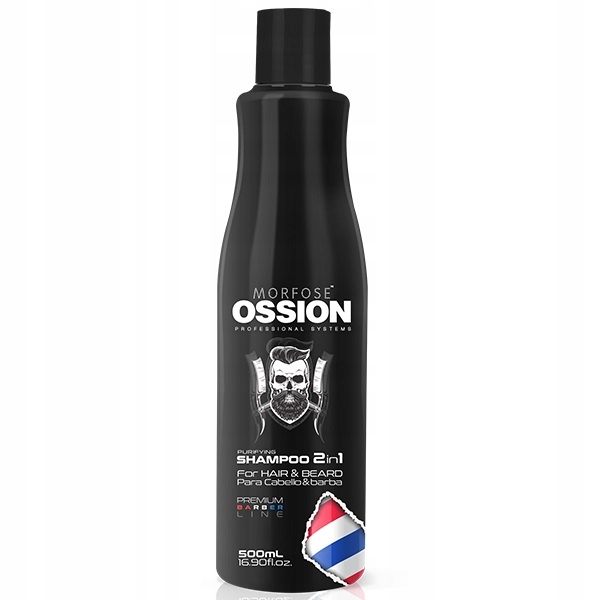 

Morfose Ossion Barber Szampon Włosy Brod 2W1 500ML