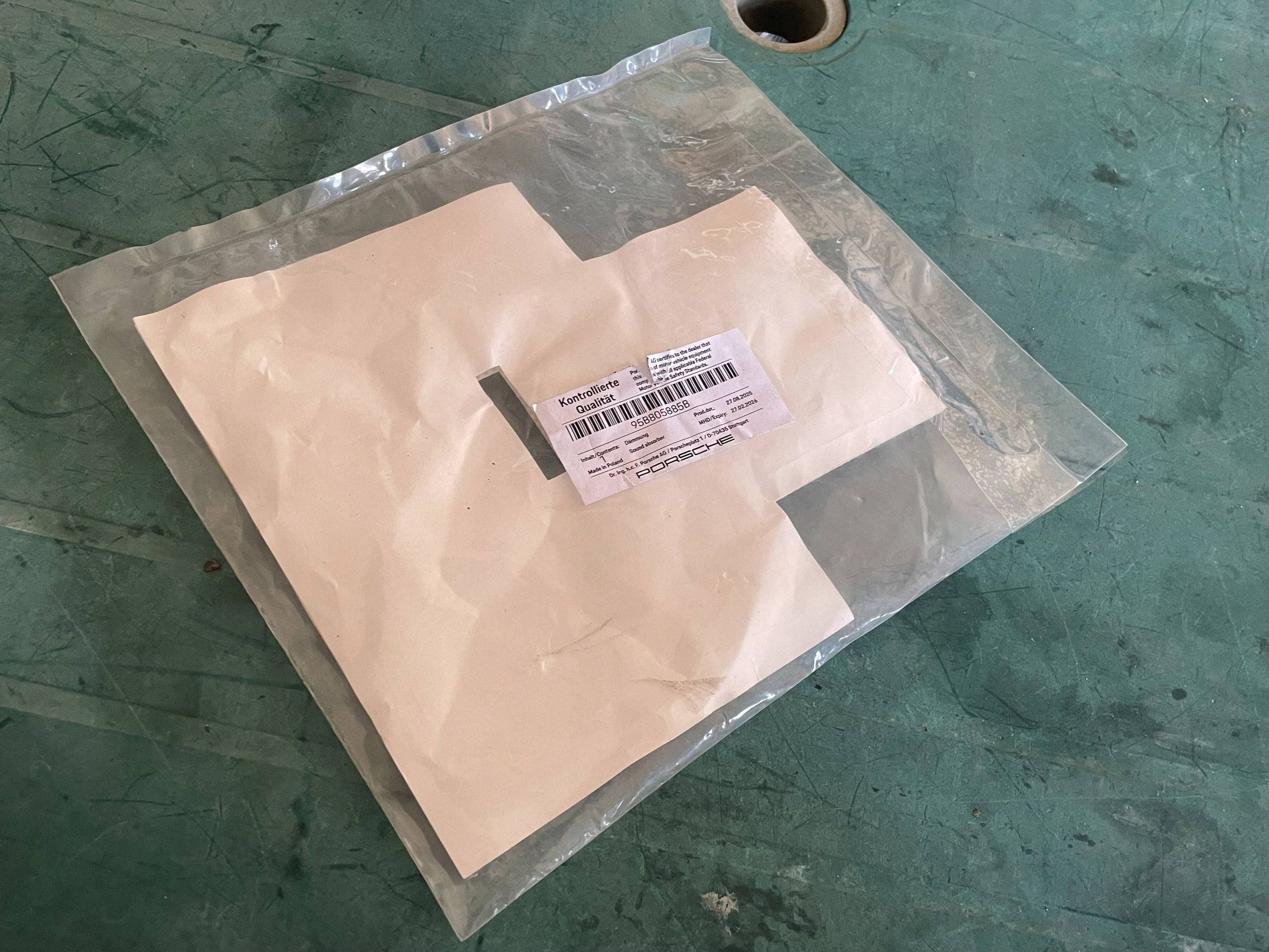 soundproofing boot PORSCHE MACAN (95C) 95B805885B @A