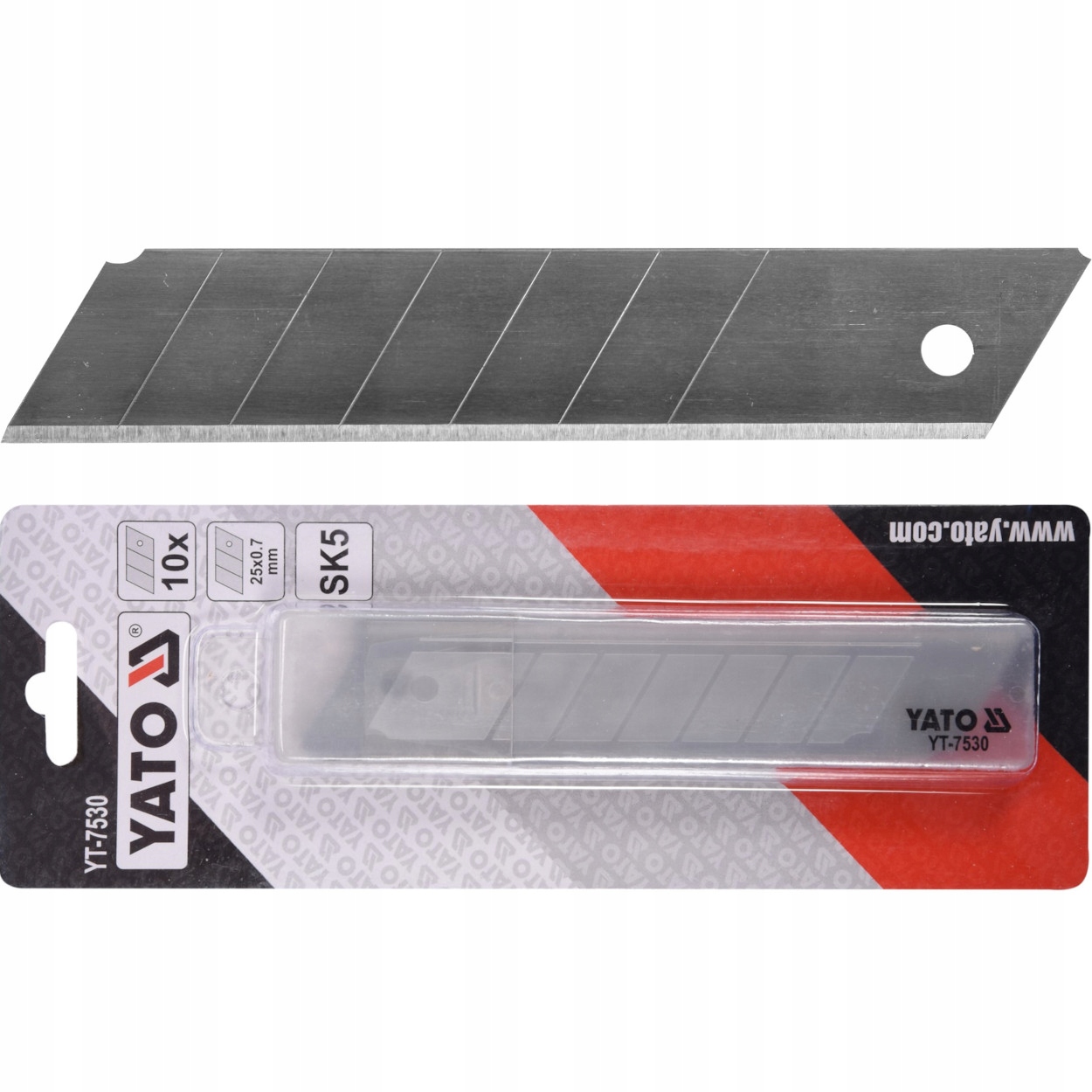 

Yato Ostrza Łamane 25MM 10SZT YT-7530