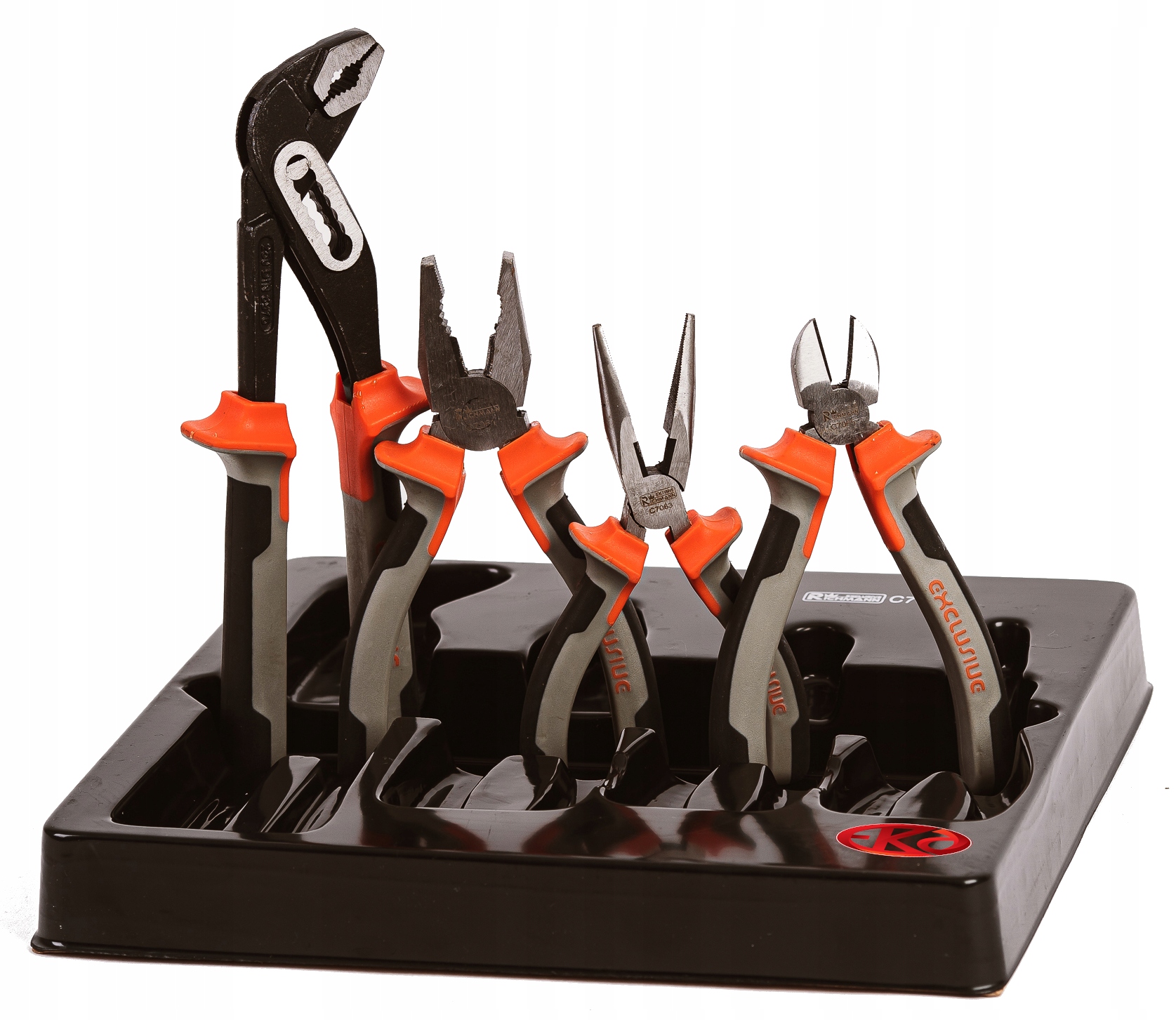 C7097 zestaw szczypiec szczypce boczne nastawne