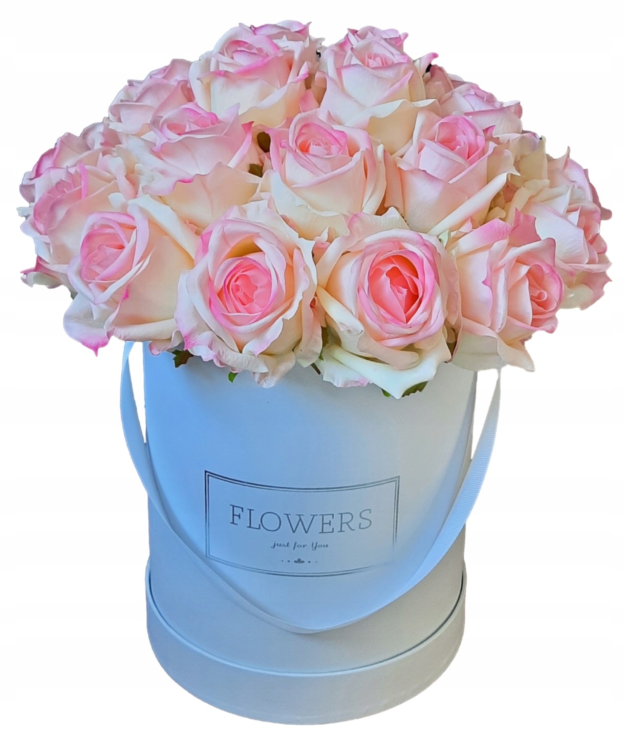 Flower Box Róže ružové žlté ruža kvety v krabici gumové silikónové 26 ružová
