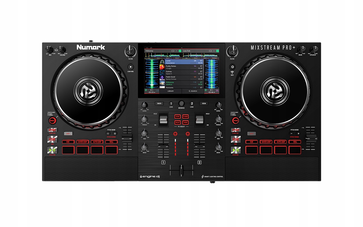Numark Mixstream Pro+ Konsola Dj Wi-fi Streaming Wbudowane Głośniki