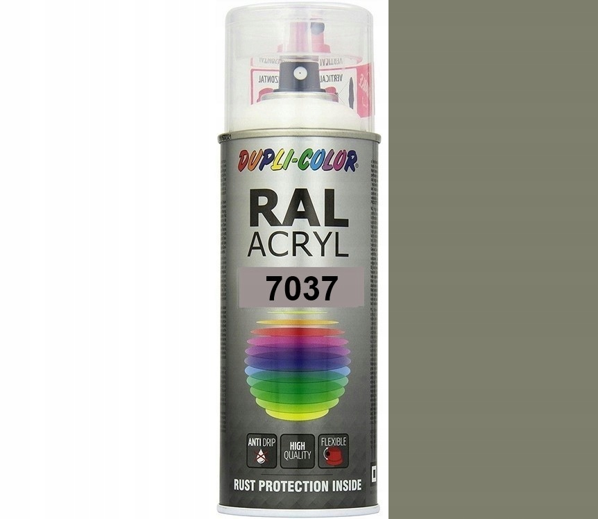 

Ral 7037 Połysk Motip Spray Farba Akryl Spray