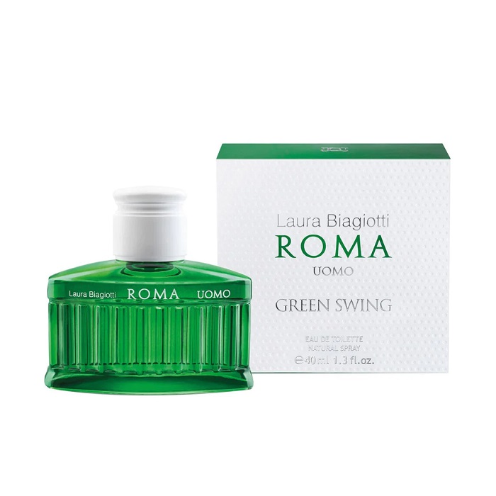 Laura Biagiotti Roma Uomo Green Swing pro muže 40 ml