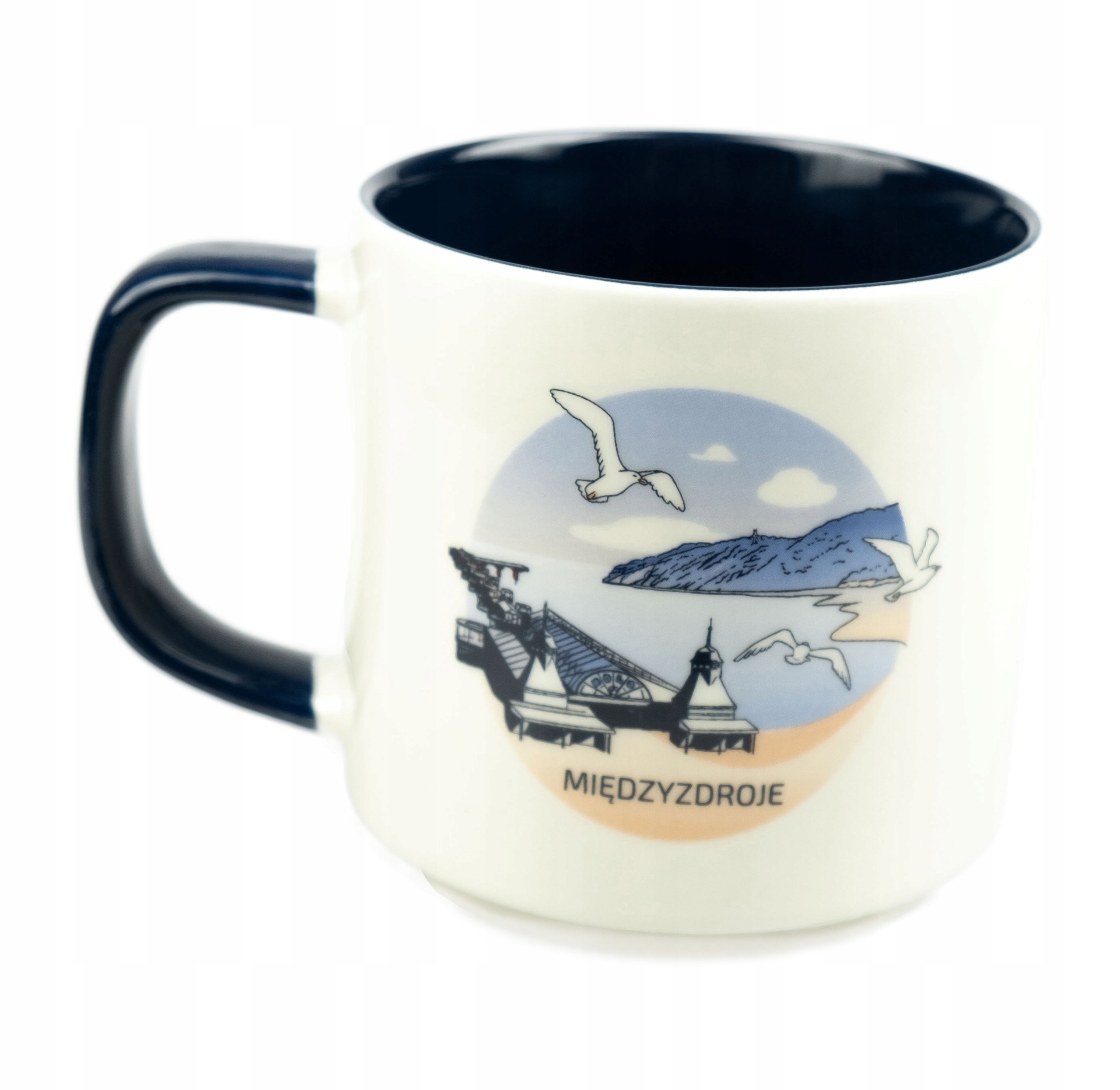 

Kubek morski pamiątka Bałtyk Międzyzdroje