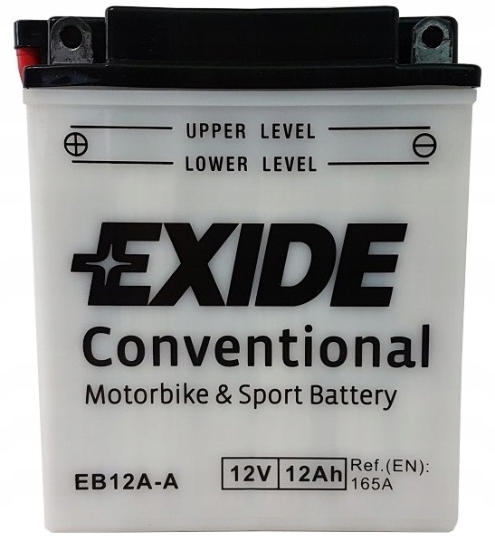 Akumulator motocyklowy Exide EB12A-A YB12A-A 12Ah 165A