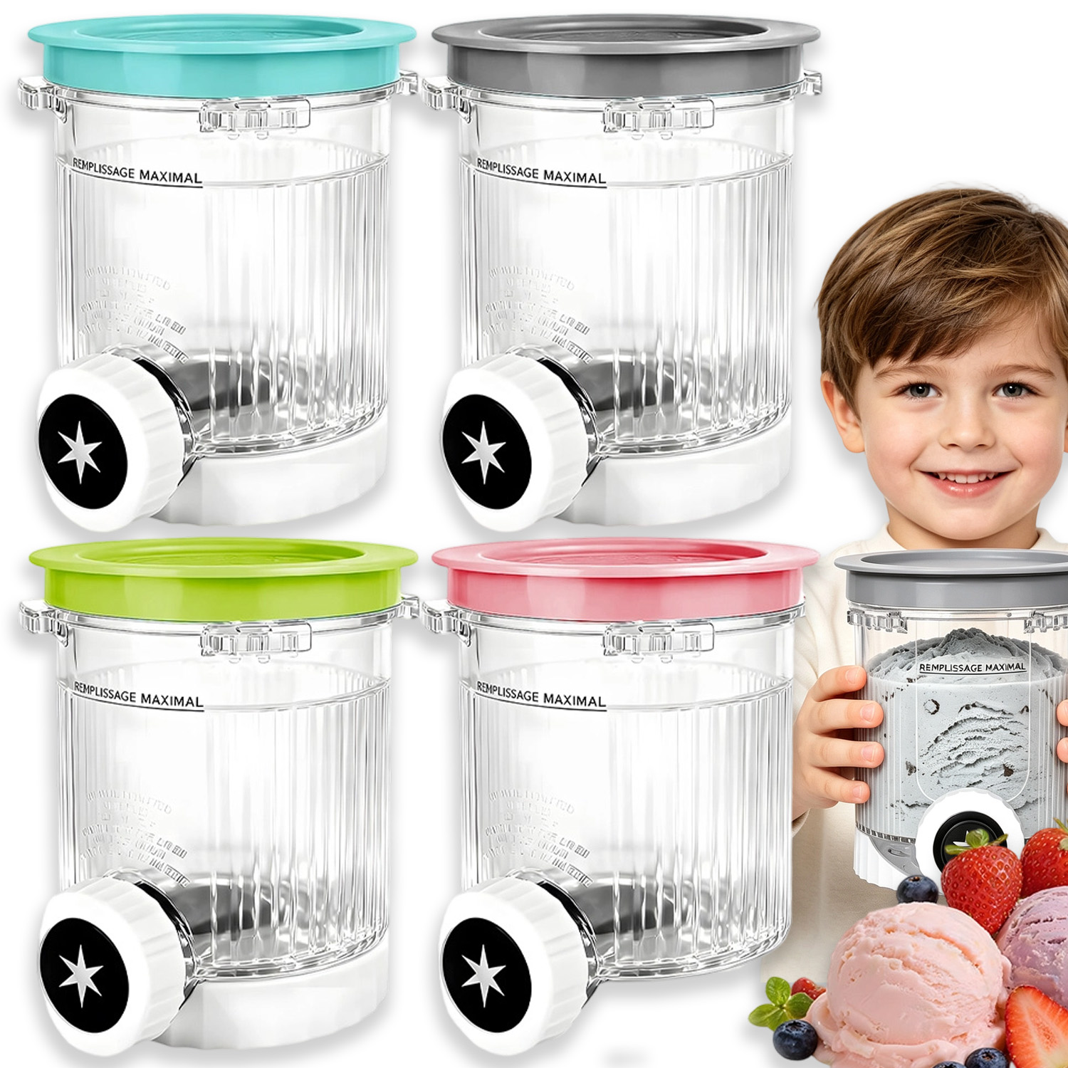 Zásobník Na Zmrzlinu Pro Výrobník Nindžů Swirl NC700 NC701