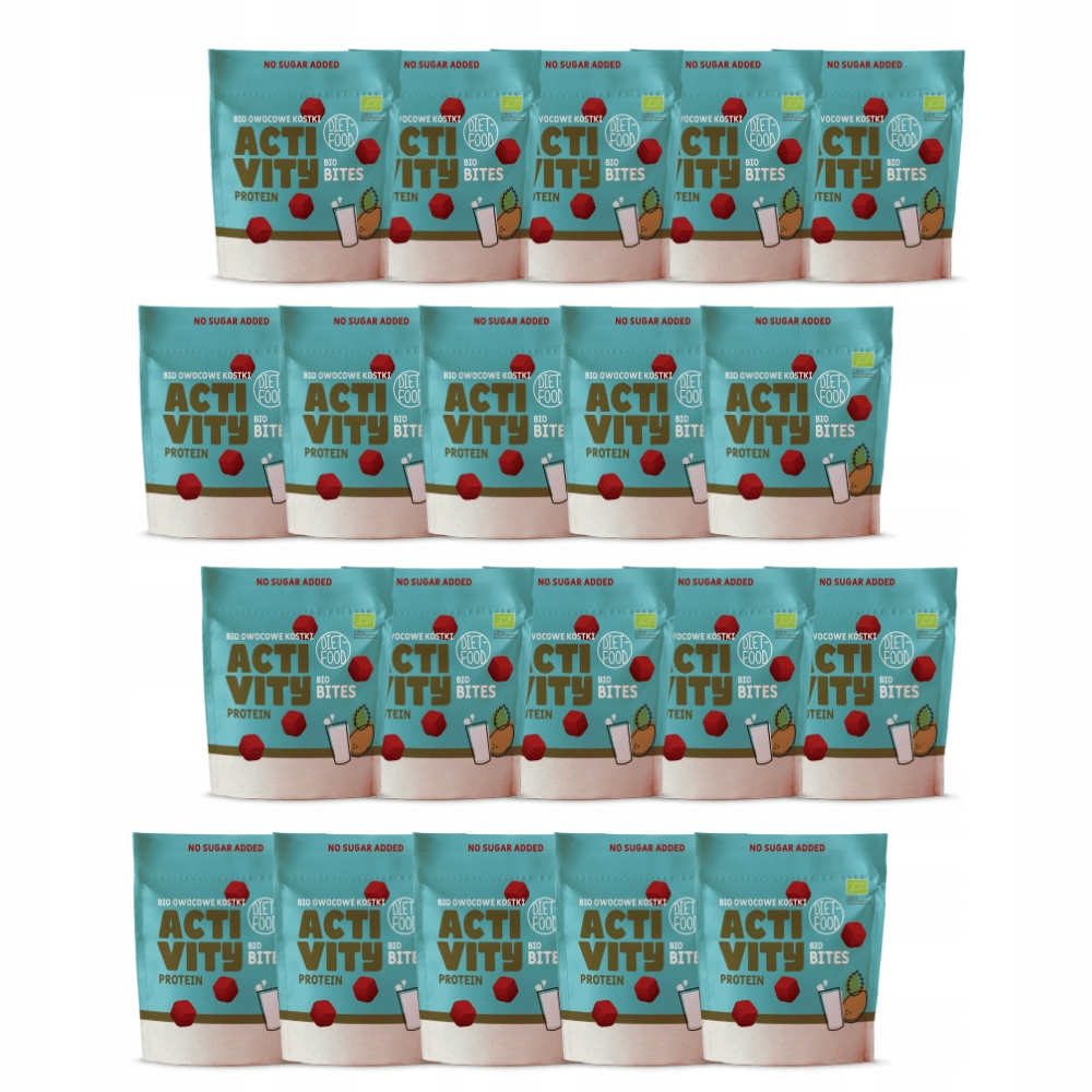 Levně 20 x Bio Bites Activity s bílkovinami 120 g