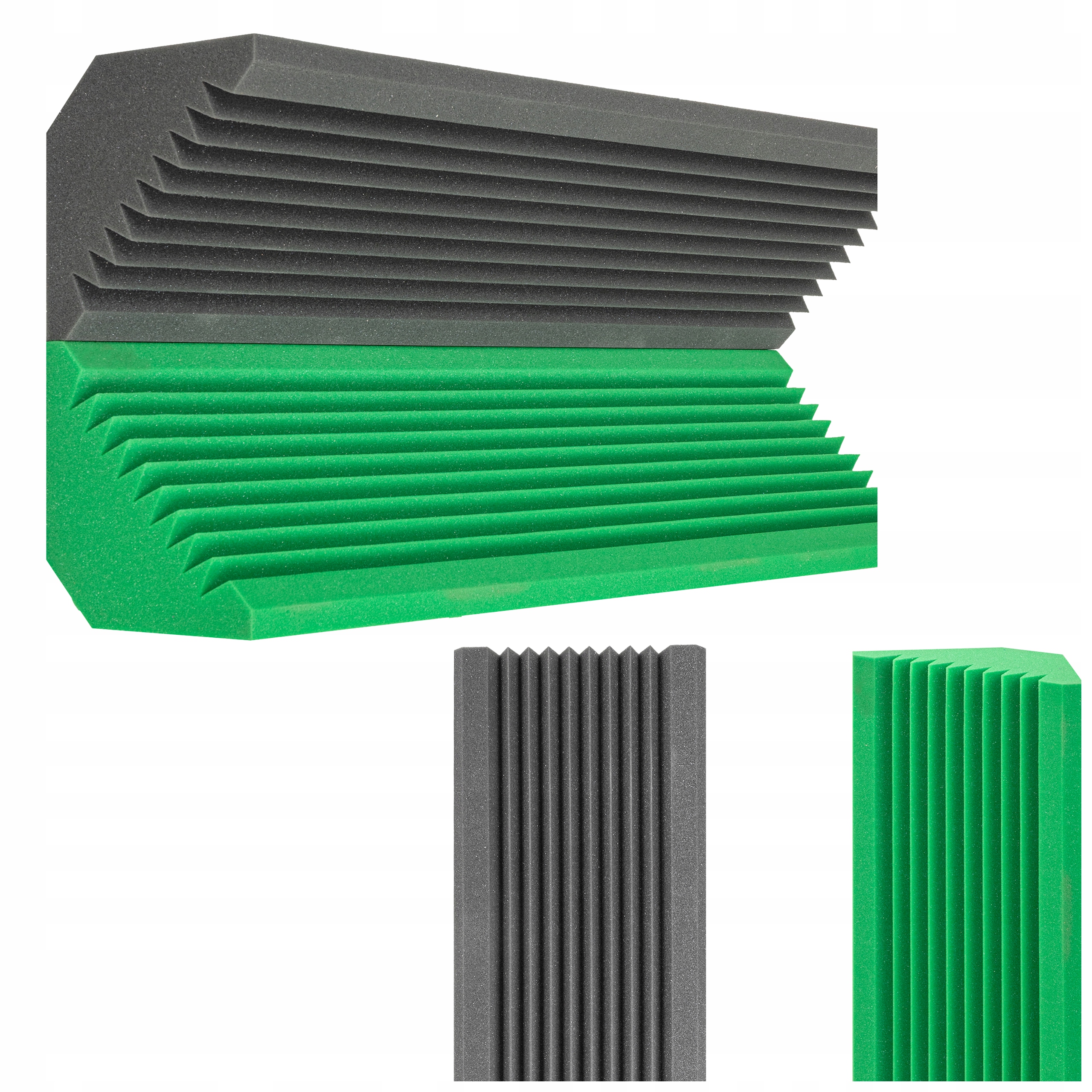 Akustická pěna Rohová basová past potlačující nežádoucí zvuky