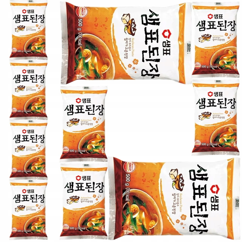 Levně 10 x Korejská sójová pasta na polévku Miso Korean Paste Miso 500 g Sempio