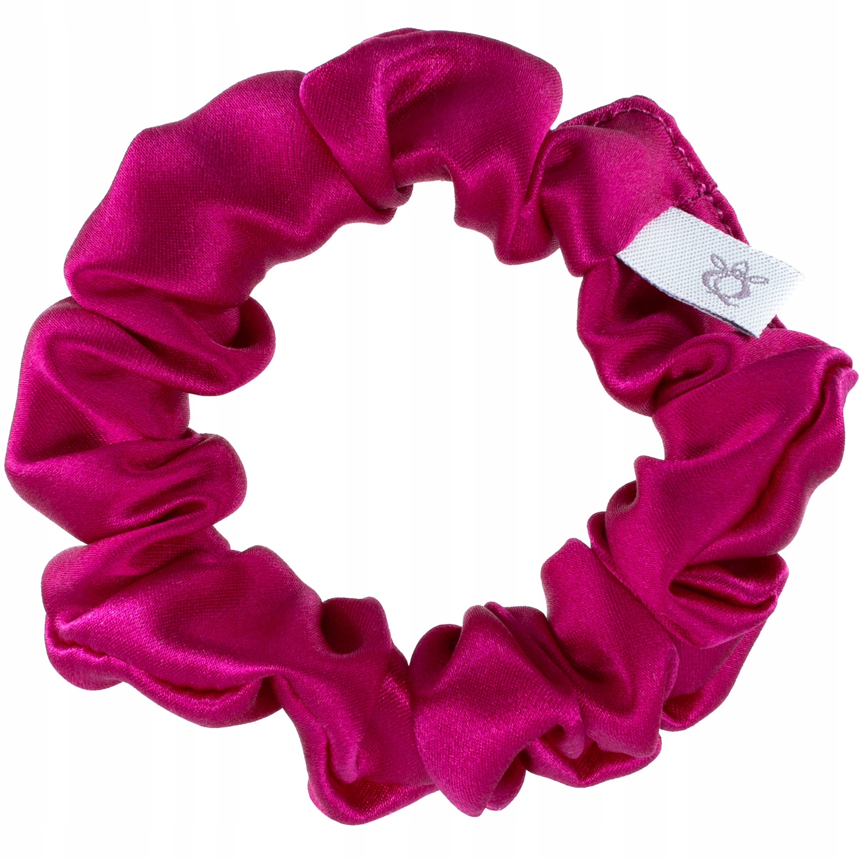 

Jedwabna Gumka Do Włosów Magenta S od Queen Sleep