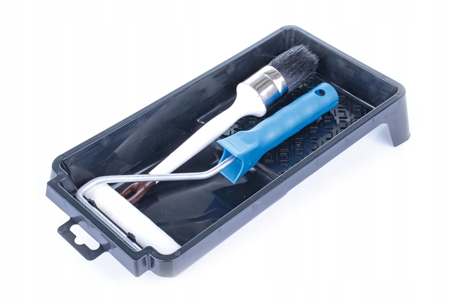 ZESTAW MALARSKI DO LAKIERÓW nr 16 PĘDZEL, WKŁAD, KUWETA, UCHWYT