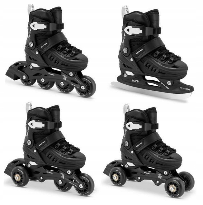 Rolki regulowane 4w1