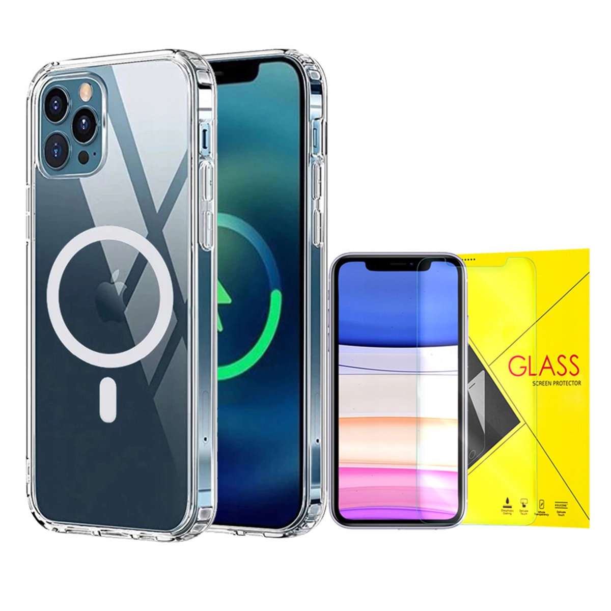 

Tpuacrylic Etui Do Iphone 12 Pro Max + Hybryda