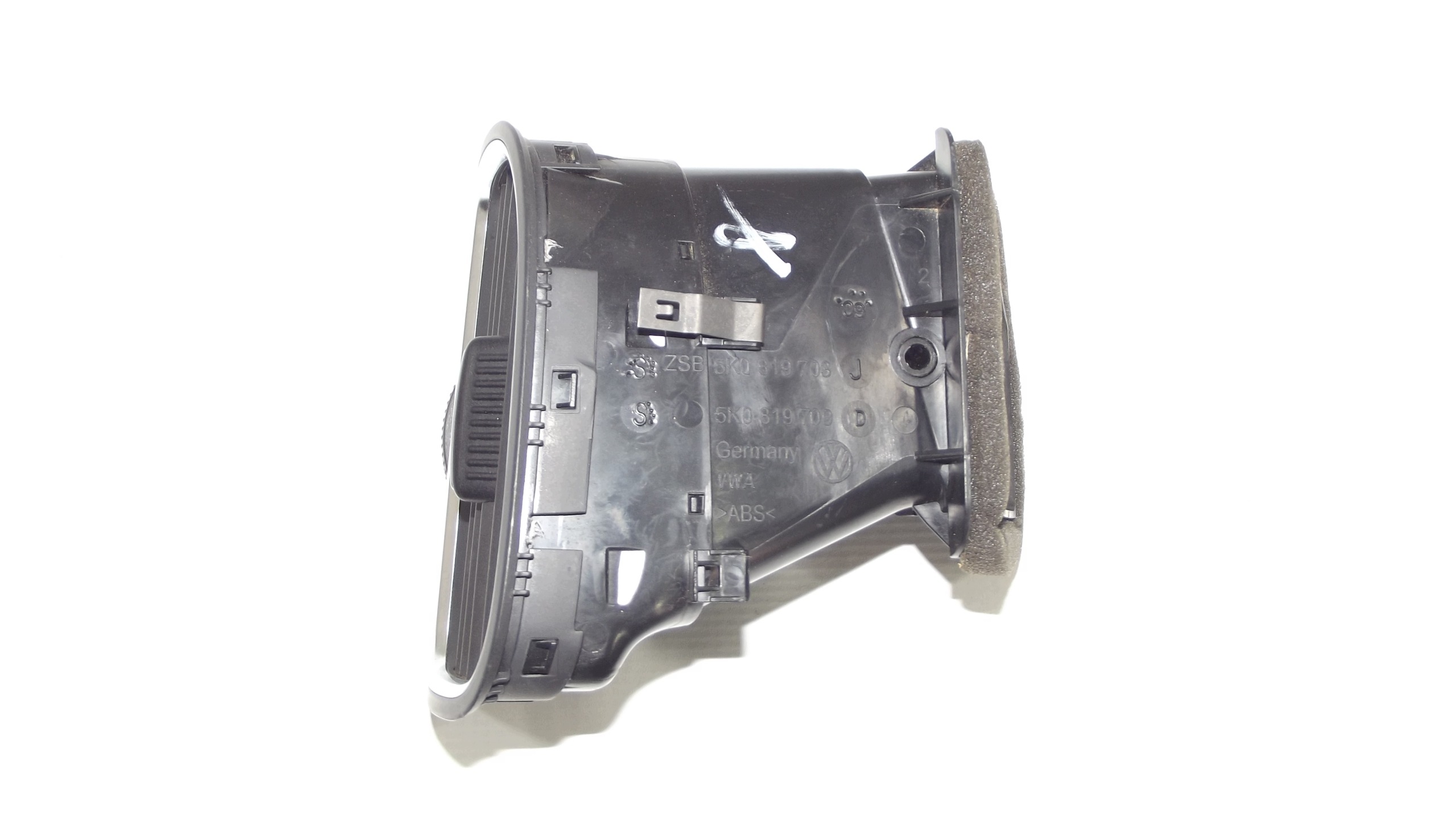 VW Golf VI grid air conditioning devices left 5K0819703J